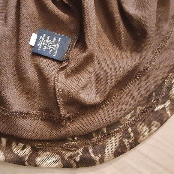 CHAPS DENIM/ 3/4 SLEEVE BLOUSE/MEDIUM - Picture 5 of 7